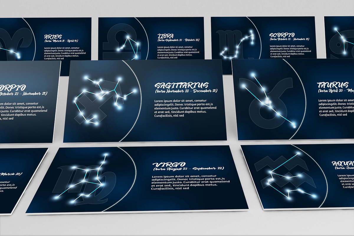 Zodiac PowerPoint Style 1 in PowerPoint Templates - product preview 8