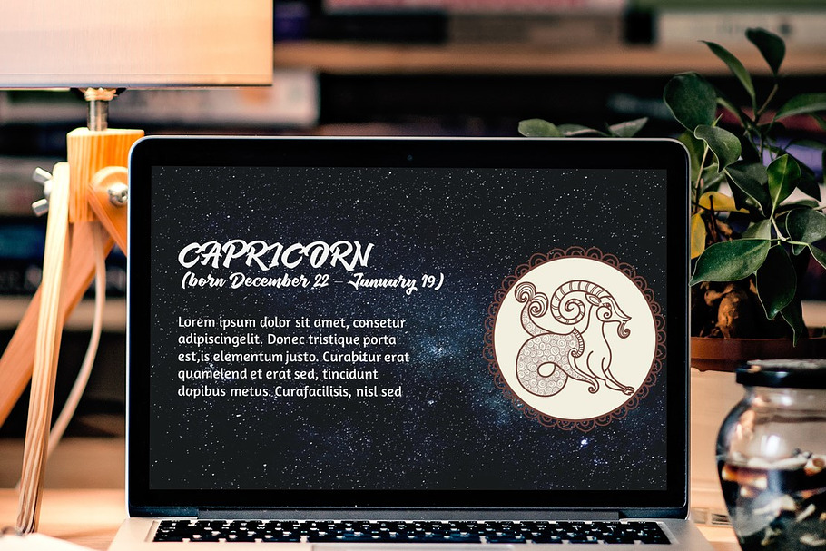 Zodiac Powerpoint Template Style 2 in PowerPoint Templates - product preview 8