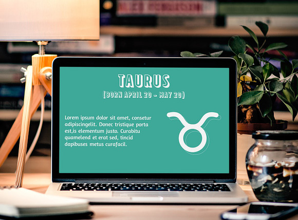 Zodiac Powerpoint Template Style 3 in PowerPoint Templates - product preview 1