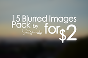 15 High-Res Blurred Images Pack