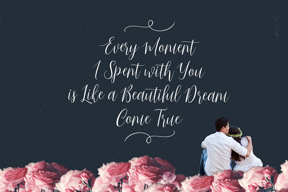Just Married Script in Script Fonts - product preview 2