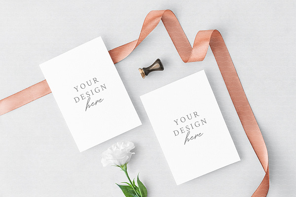 Greeting Cards Mock Up