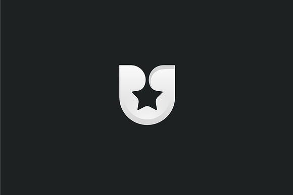 U Star  in Logo Templates - product preview 2