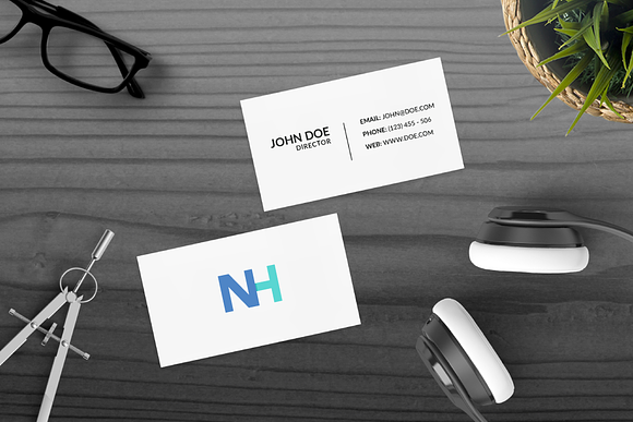 NH in Logo Templates - product preview 1