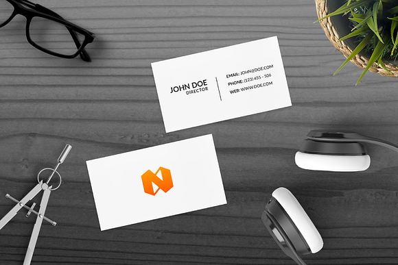 Modern N in Logo Templates - product preview 1
