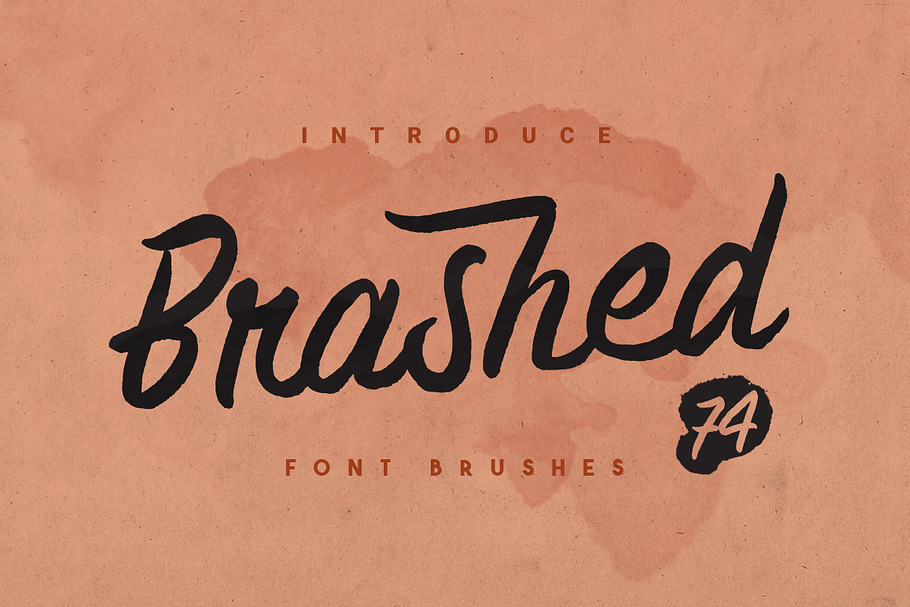 Brashed Typeface in Script Fonts - product preview 8