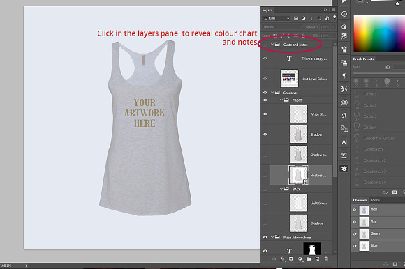 Ladies Tank Mock-up NL6733 in Product Mockups - product preview 2