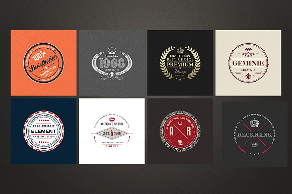 20 Rounded Logos Badges in Logo Templates - product preview 4