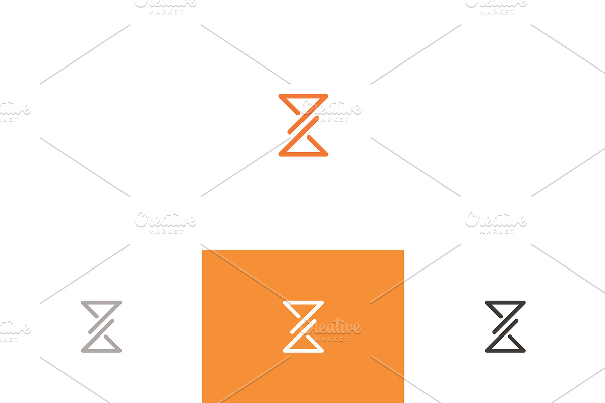 Hourglass - Extended License in Logo Templates - product preview 8
