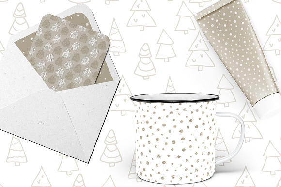 Elegant Christmas patterns in Patterns - product preview 2
