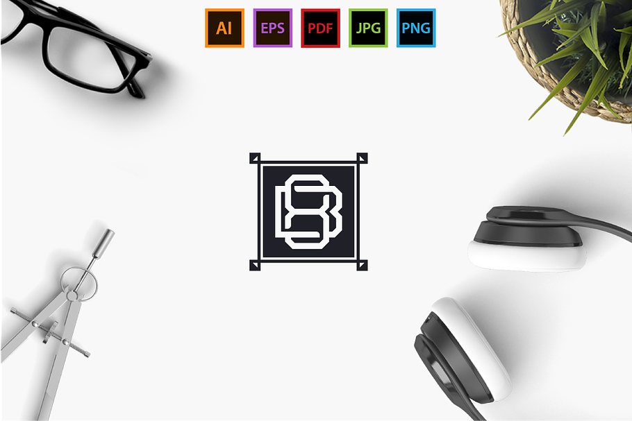 B8  in Logo Templates - product preview 8