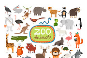 Vector Zoo Animals