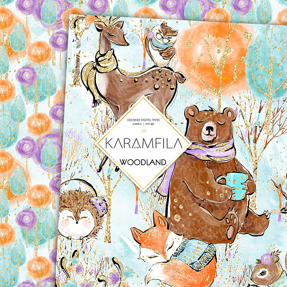 Woodland Patterns in Patterns - product preview 3
