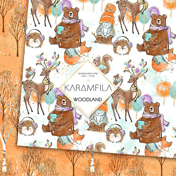 Woodland Patterns in Patterns - product preview 4