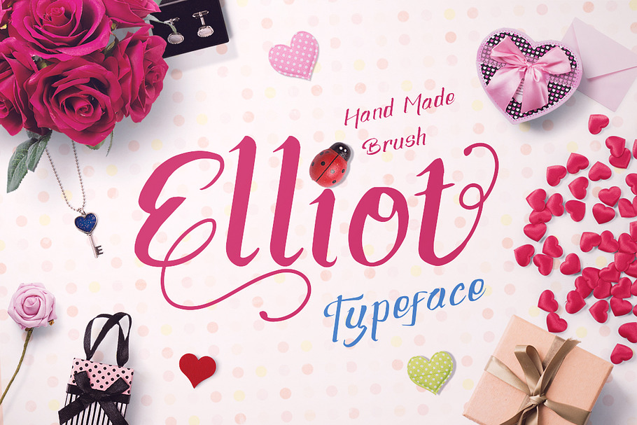 Elliot  in Display Fonts - product preview 8