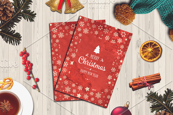 Christmas Mock-ups 10 PSD Pack in Mobile & Web Mockups - product preview 1