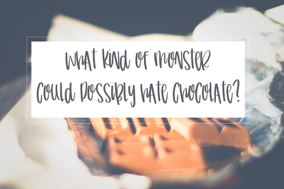 Chocolate Milk in Display Fonts - product preview 1