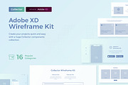 Collector Wireframe Web Kit