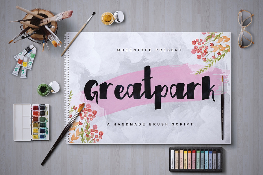 Greatpark Typeface in Script Fonts - product preview 8