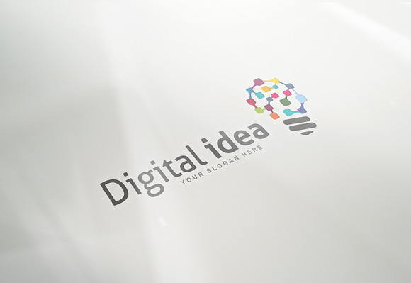 Digital Idea Logo Template in Logo Templates - product preview 5