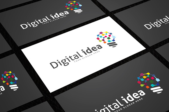 Digital Idea Logo Template in Logo Templates - product preview 9