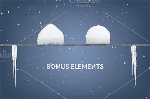 Snow Line Elements in Objects - product preview 3