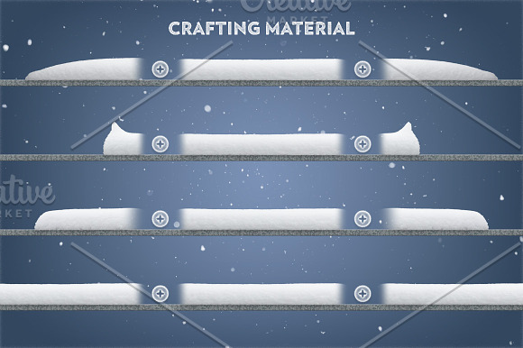 Snow Line Elements in Objects - product preview 4