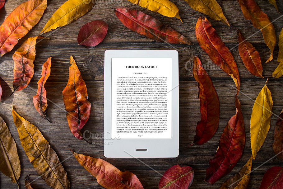 E-Book Reader, Mock-Up in Mobile & Web Mockups - product preview 8