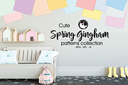 SPRING GINGHAM Pattern collection