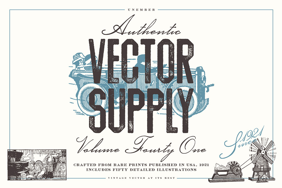 Unember Vector Supply Volume 41