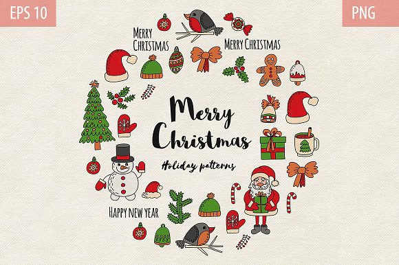Christmas BUNDLE - 7 in 1 in Illustrations - product preview 6
