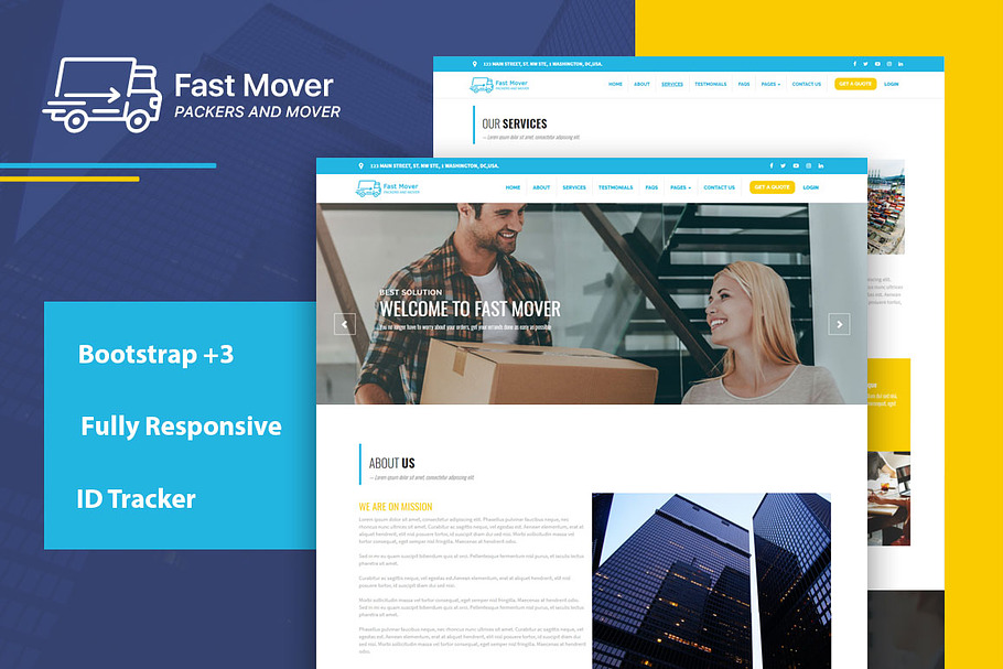 Fast Mover Packers and Mover - HTML