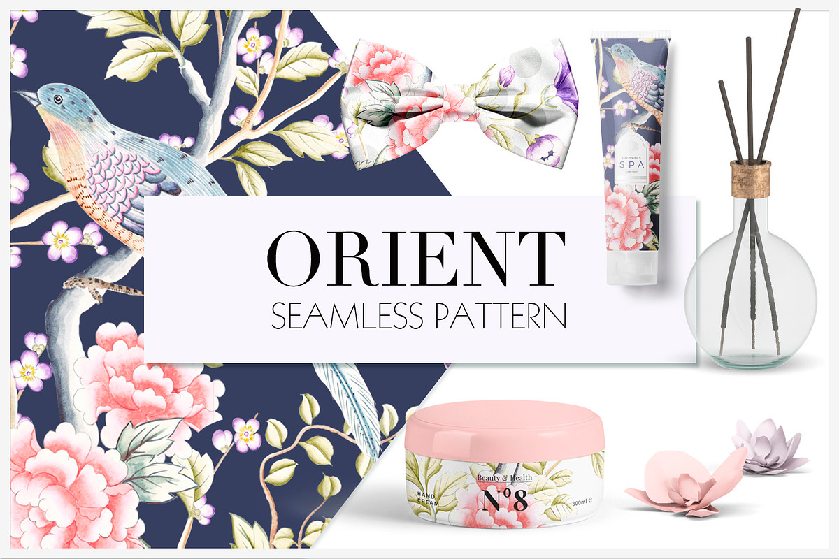 Orient - A Chinoiserie story! in Patterns - product preview 8