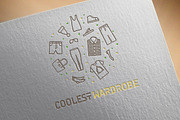 Logo Coolest Wardrobe Vector