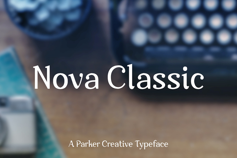 ★ Nova Classic ★ Stylish Font in Display Fonts - product preview 8