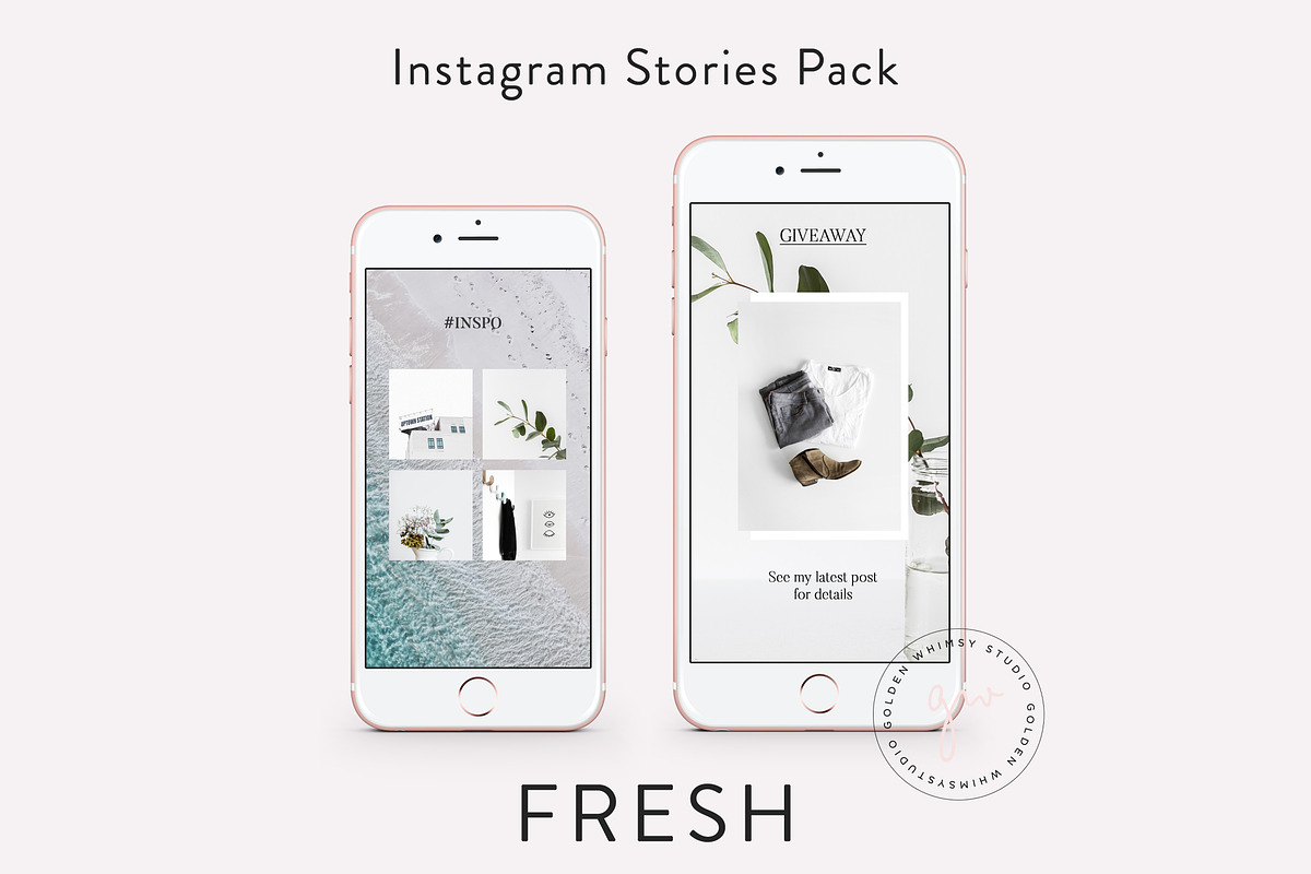 FRESH Insta Stories in Instagram Templates - product preview 8