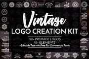 Vintage Logo Creation Kit