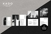 K A D O Business Cards Template