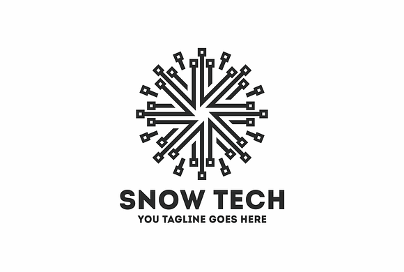 Snow Tech Logo in Logo Templates - product preview 1