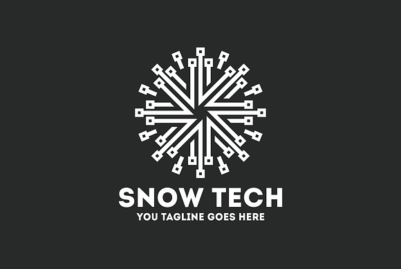 Snow Tech Logo in Logo Templates - product preview 2