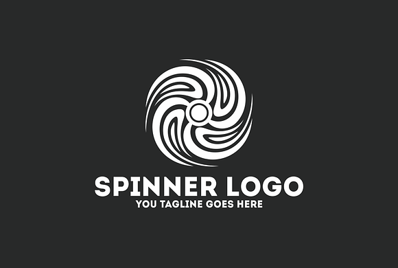 Spinner Logo in Logo Templates - product preview 2