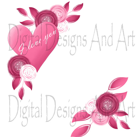 Valentine day girl in Illustrations - product preview 9