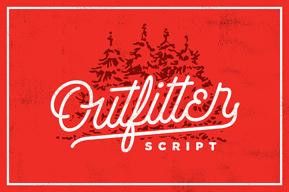Outfitter Script in Chalkboard Fonts - product preview 1