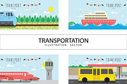 Vector file useful, about transport.