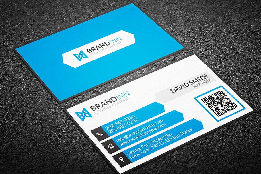 Creative Corporate Business Card 13 in Business Card Templates - product preview 8
