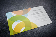 Four Os Round Service Business Card