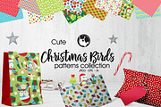 CHRISTMAS BIRDS Pattern collection