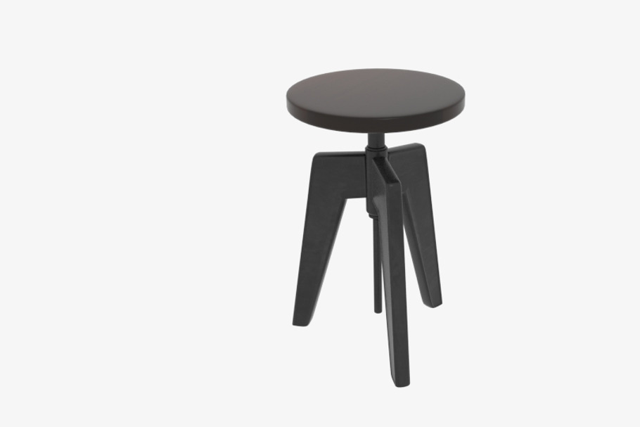  Contact Cast Iron Stool  in Furniture - product preview 8