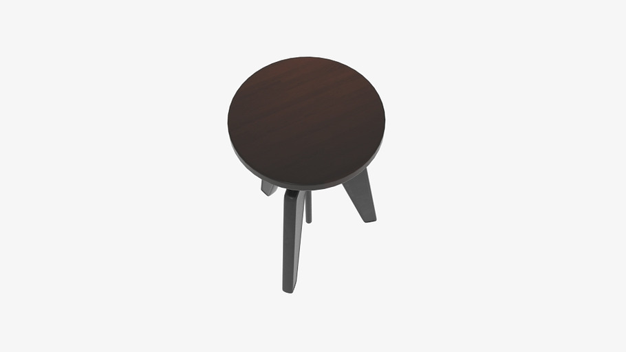  Contact Cast Iron Stool  in Furniture - product preview 2