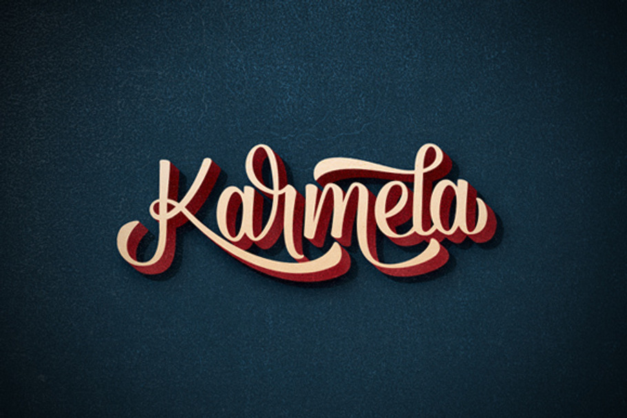 Karmela (30%off) in Script Fonts - product preview 8